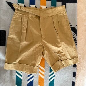 Ralph Lauren Men's Khaki Flat Front Shorts